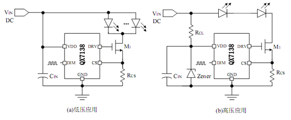 QX7138µäÐÍÓ¦ÓÃͼ