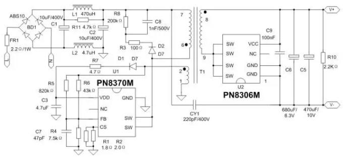 5v2a IC·½°¸ µç·ͼ