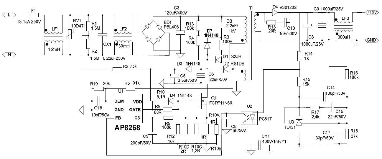 65wÊÊÅäÆ÷·½°¸µç·ͼ