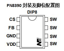PN8390·â×°¼°½ÅλÅäÖÃͼ