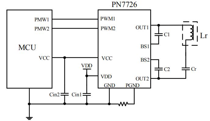 PN7726ÎÞÏß³äµç·¢Éä¶Ë¹¦ÂÊоƬµç·ͼ