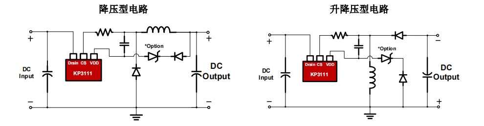 kp3111µçԴоƬµäÐÍÓ¦Óõç·ͼ